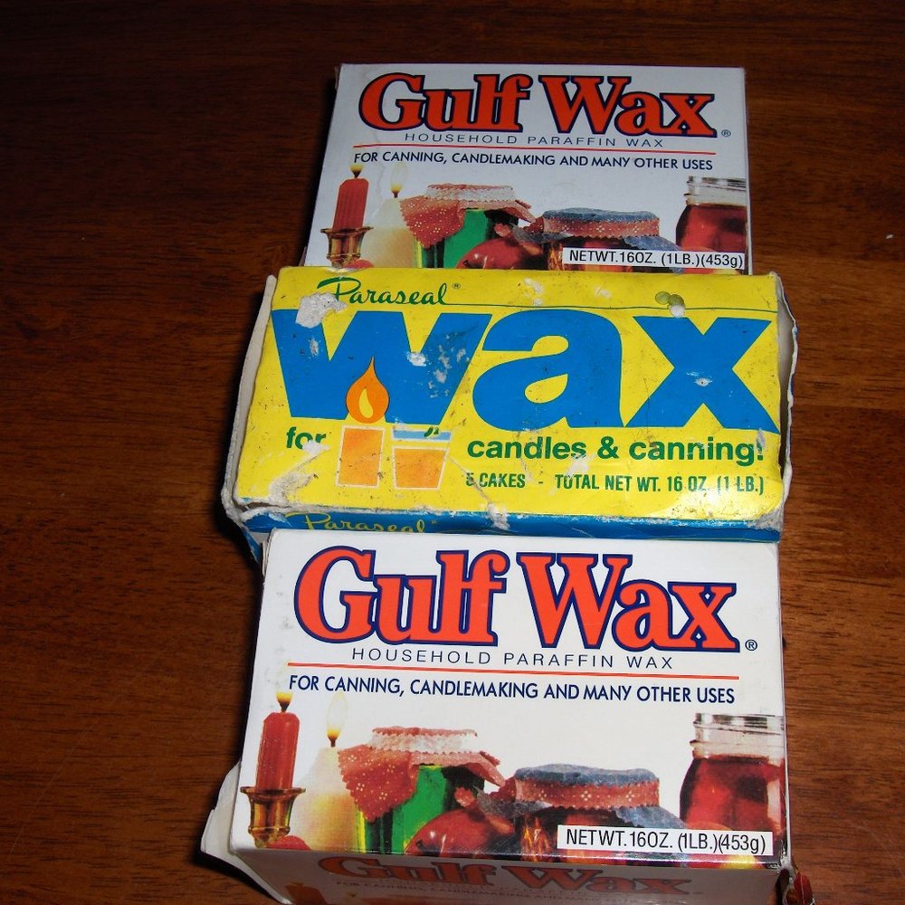 Gulf Wax, Canning or Candle Making